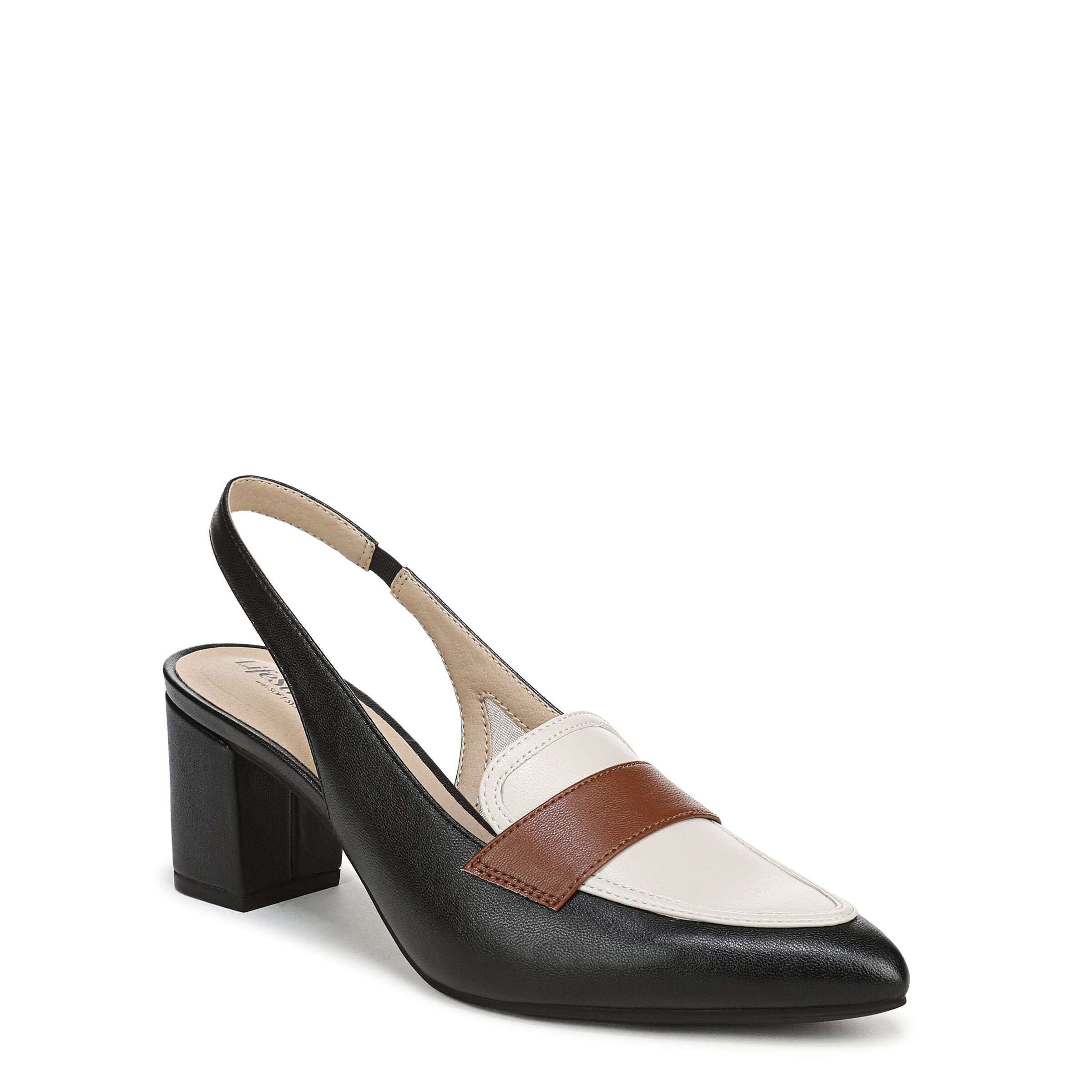 Angel Slingback Pump, BLACK BONE MULTI, hi-res image number 0