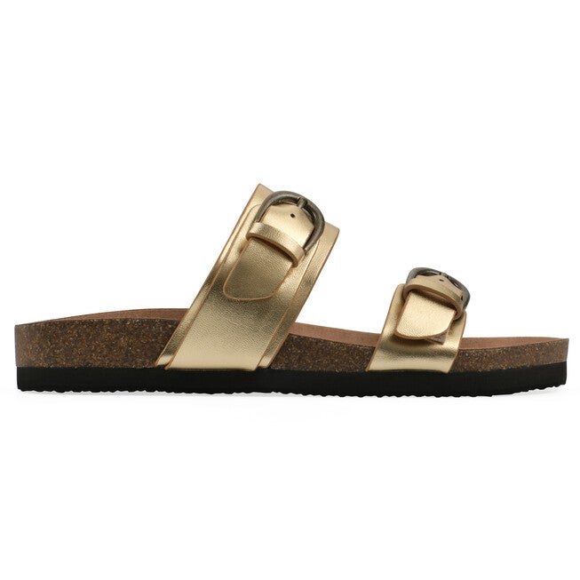 Hardball Footbeds Sandal, GOLD LEATHER, alternate image number null