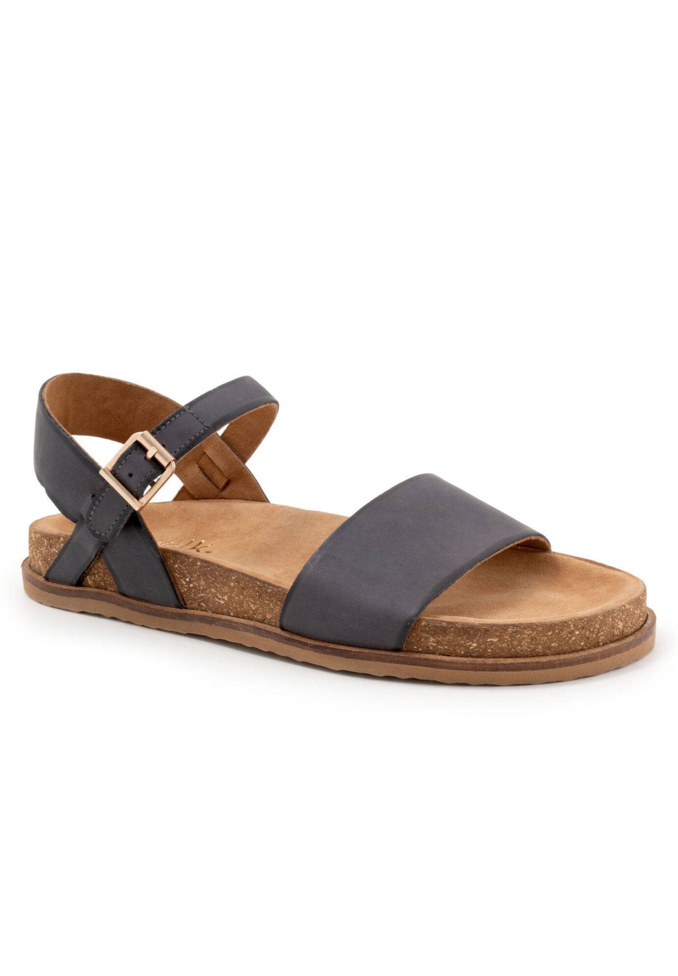 Upland Adjustable Strap Sandal, NAVY, hi-res image number 0