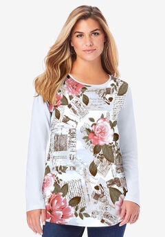 Travel Graphic Long Sleeve Tee