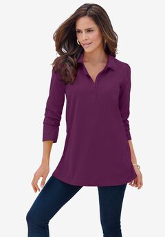 Plus Size Long Sleeve Shirts