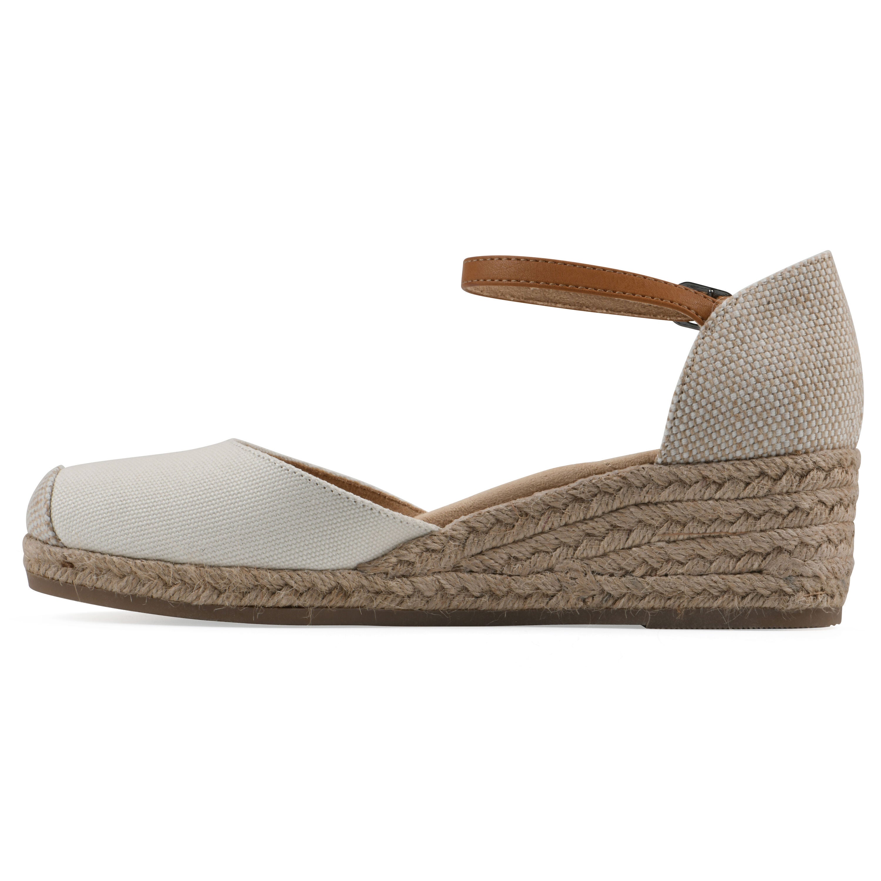 Maintain Espadrille Wedge, NATURAL FABRIC, alternate image number 3