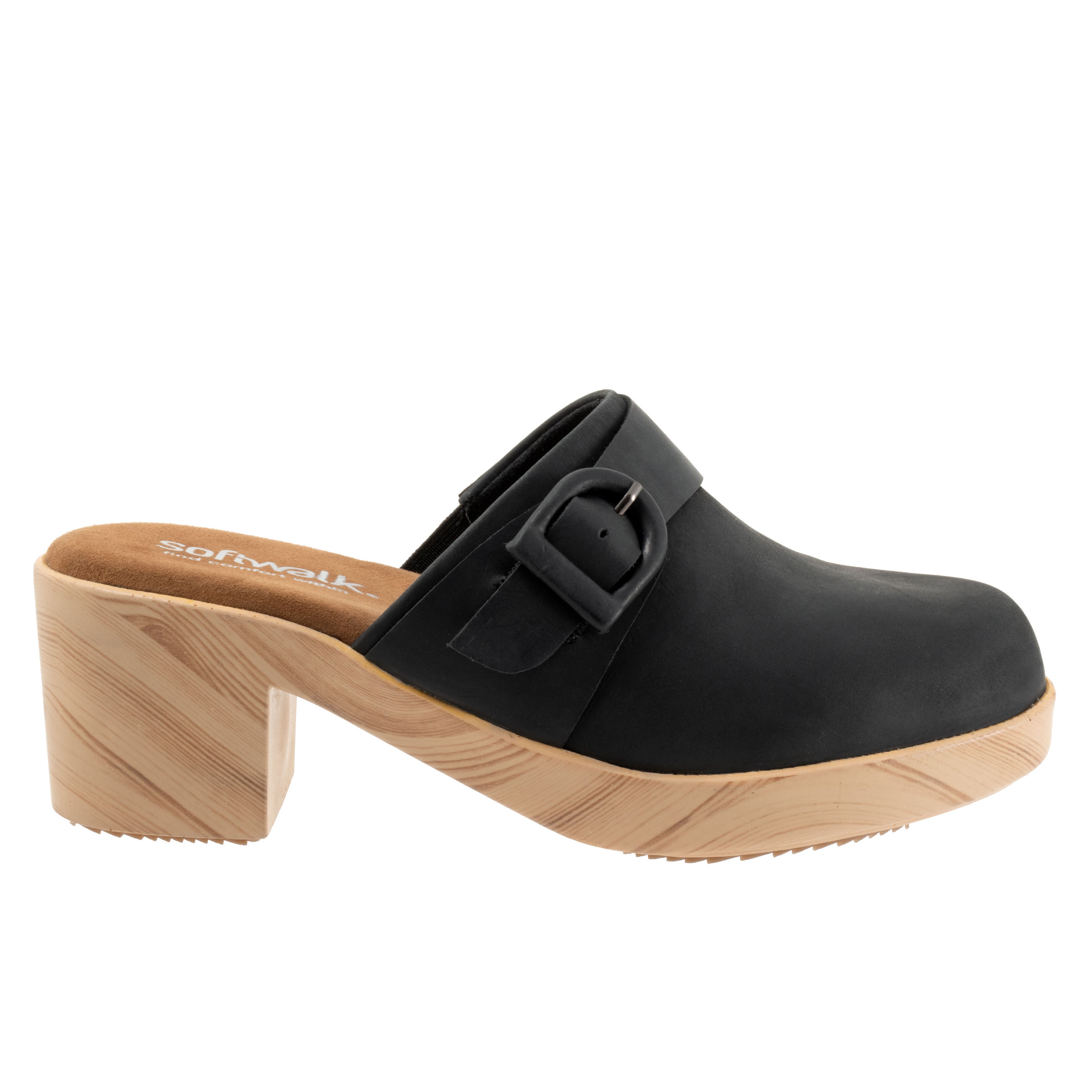Ferrara Clog, DARK BLACK OILY, alternate image number 4