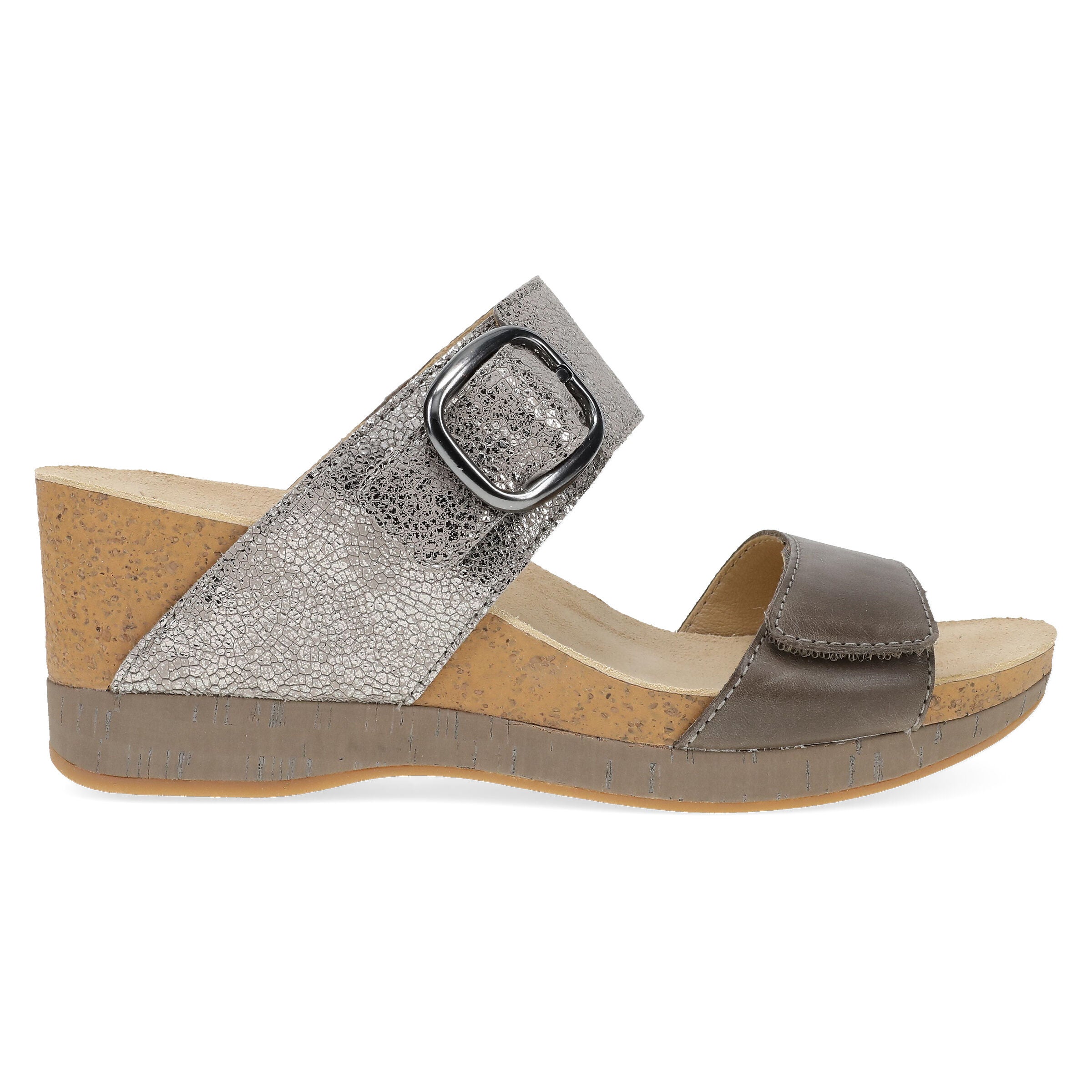Shannon Pewter Taupe Sandal, PEWTER TAUPE, alternate image number 4