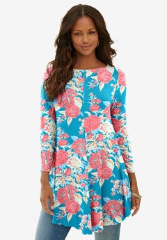 Plus Size Draped Tops