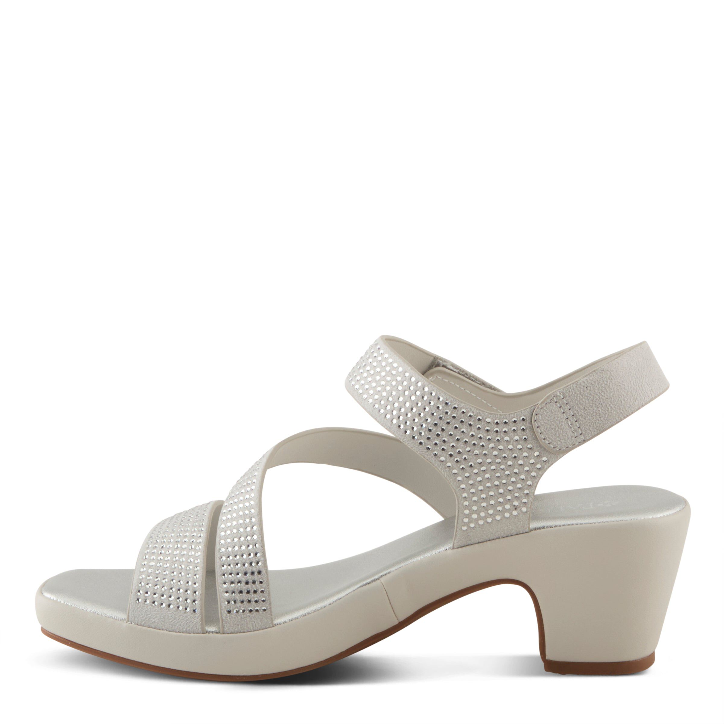 Yadiel Slingback Sandals, SILVER, alternate image number 2