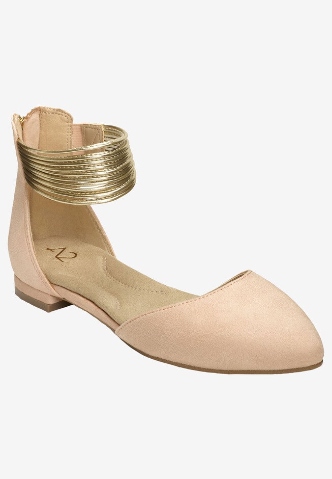 Girl Next Door Flat by A2 by Aerosoles®, LT PINK COMBO, hi-res image number 0