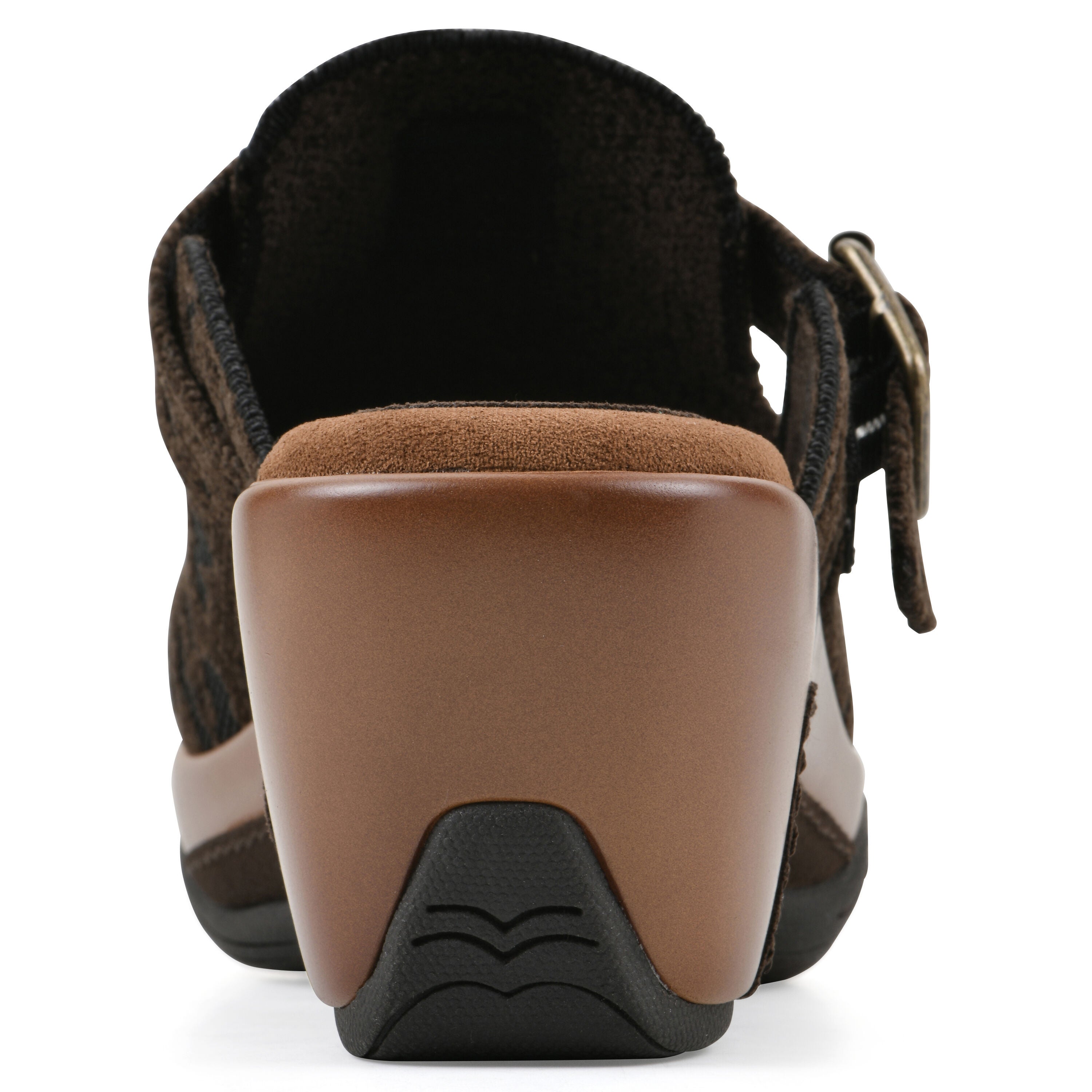 Vias Slip-on Clog, BROWN MULTI FABRIC, on-hover image number 1