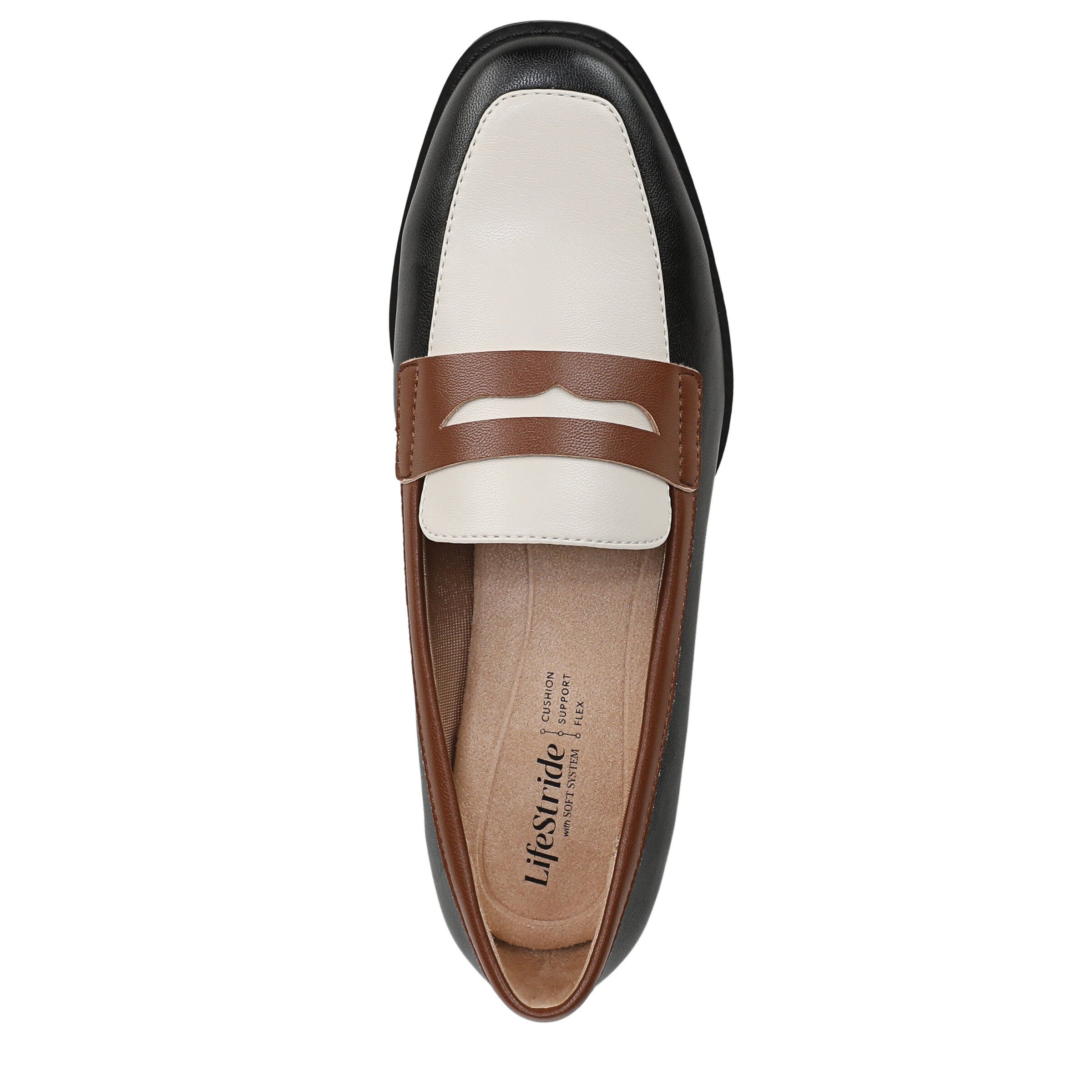 Frankie Slip On Loafer, BLACK BONE MULTI, alternate image number 6