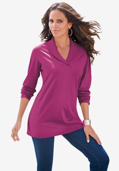 Shawl Collar Ultimate Tee