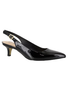 Wide Width Low Heel Pumps