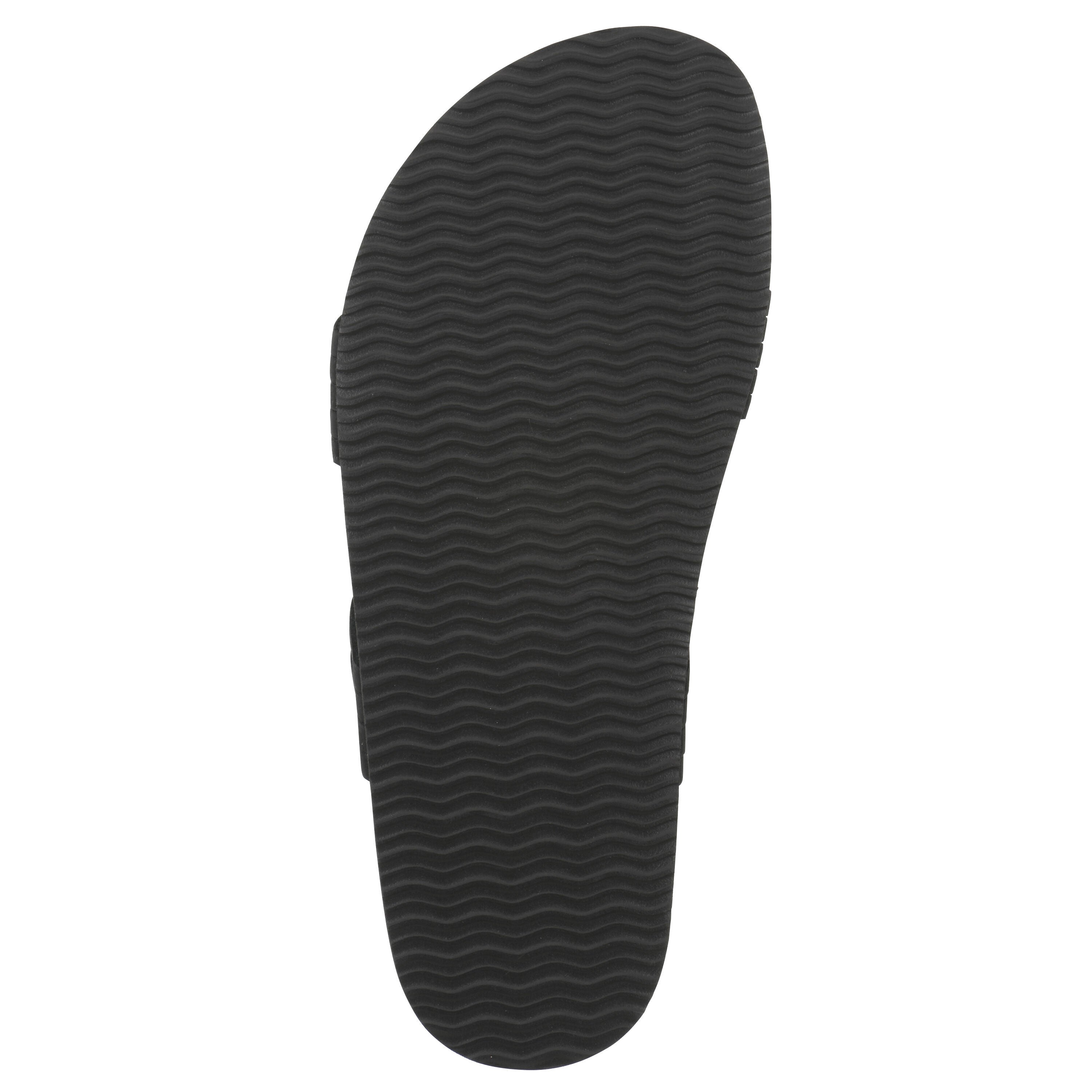 Halicore Footbeds Sandal, BLACK NUBUCK, alternate image number 5