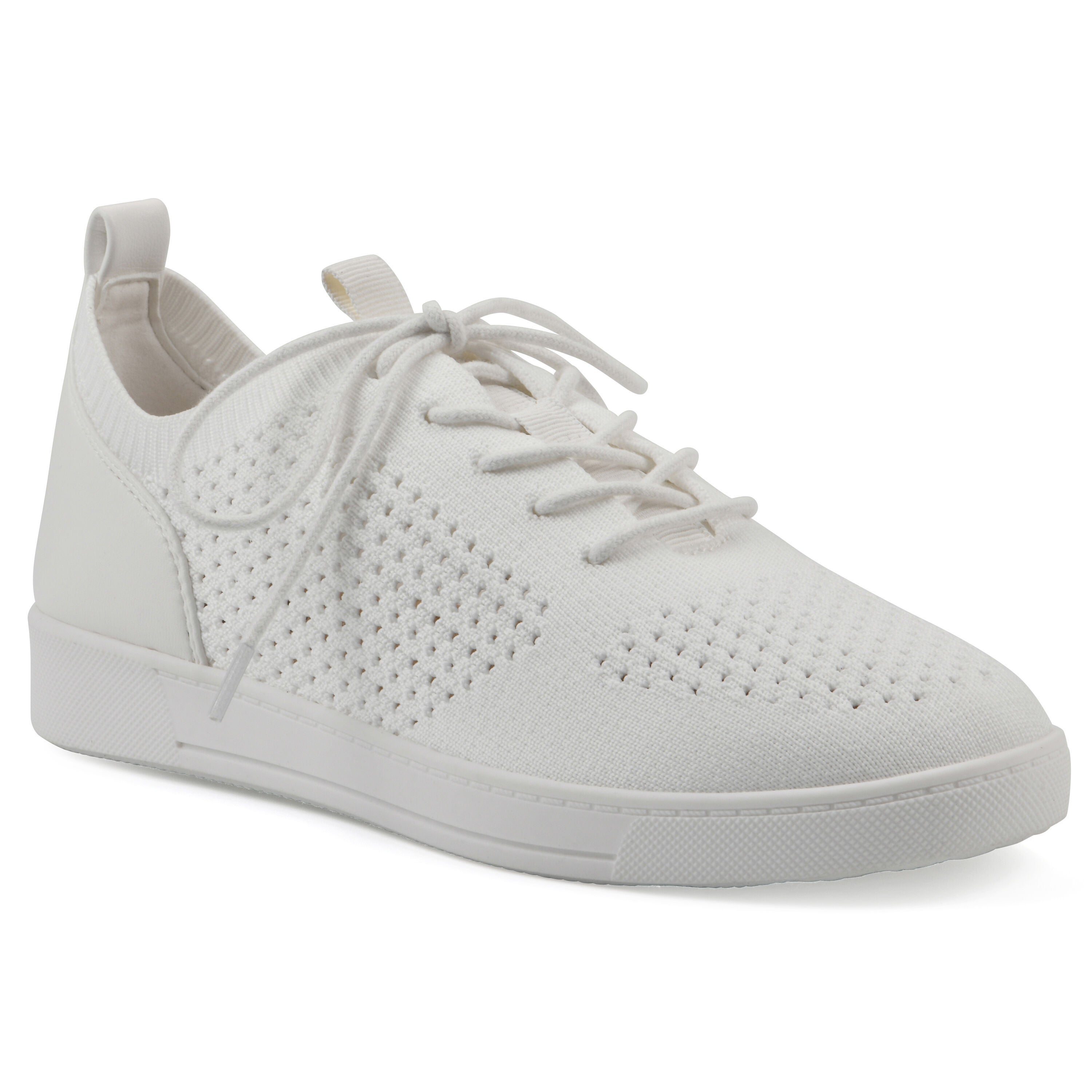 Upscale Slip On Sneaker, WHITE FABRIC, hi-res image number 0
