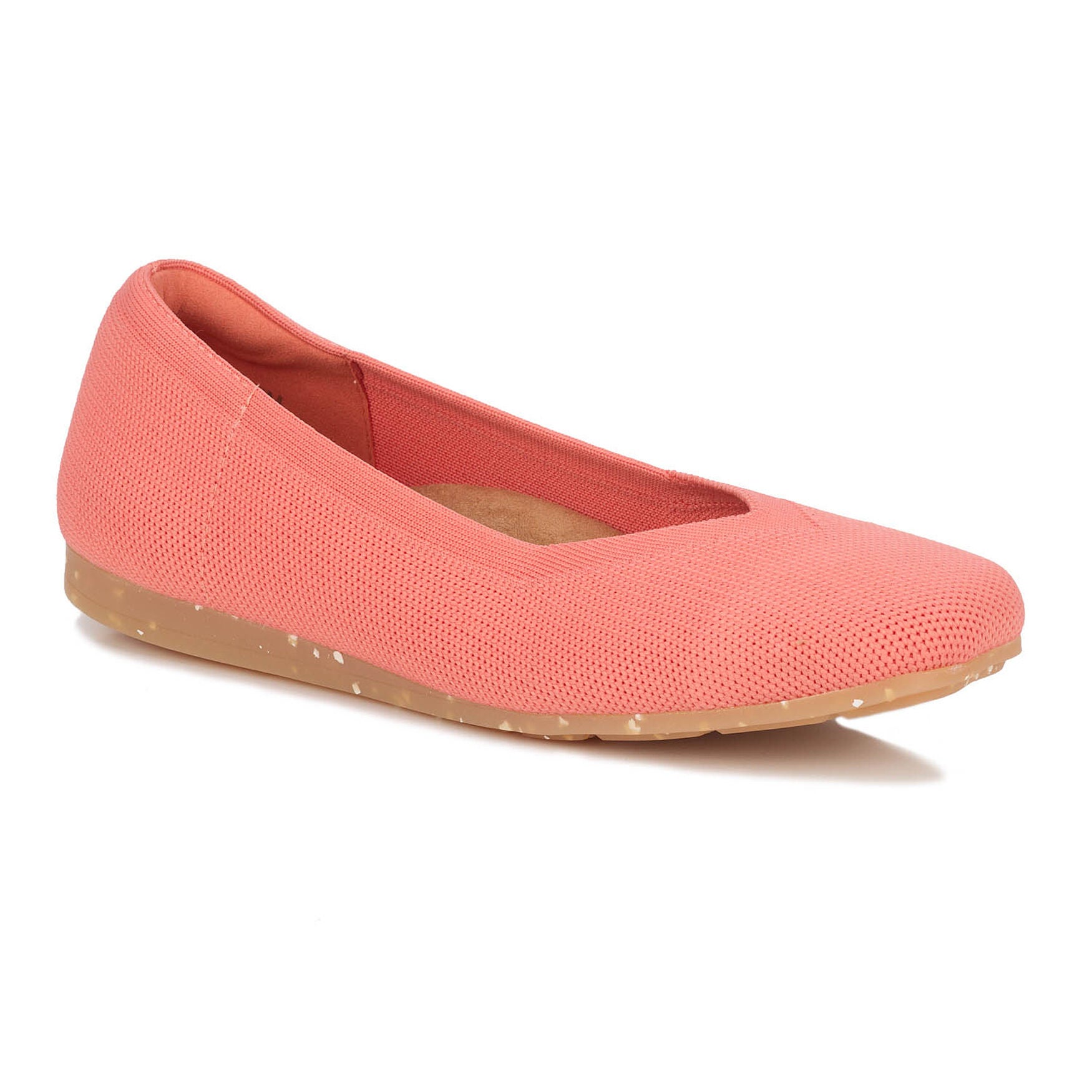Niki Stretch Knit Flat, CORAL, hi-res image number 0
