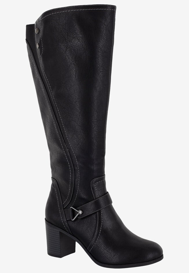 Format Plus Wide Calf Boot , BLACK, hi-res image number null
