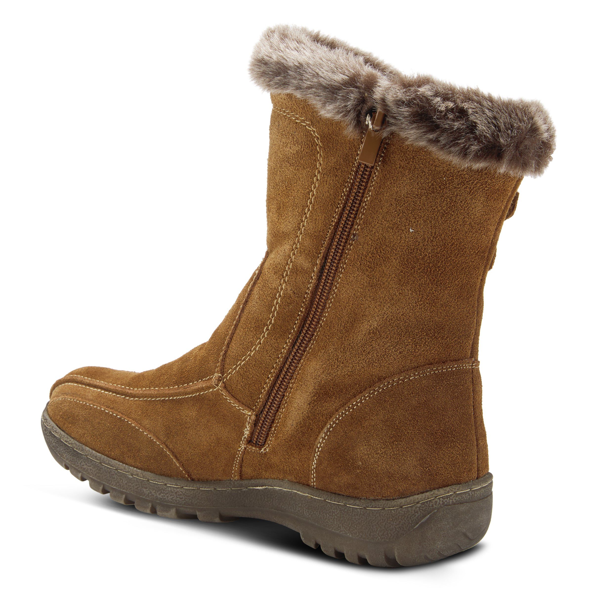 Achieve Mid Calf Boots, CAMEL, alternate image number 6
