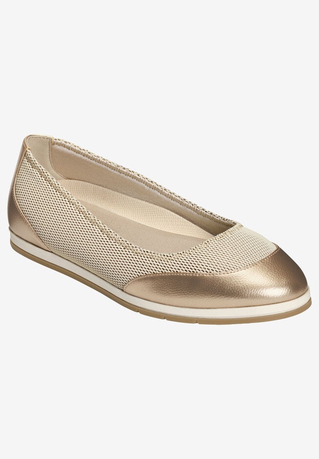 Get Smart Sneaker by Aerosoles®, GOLD COMBO, hi-res image number null