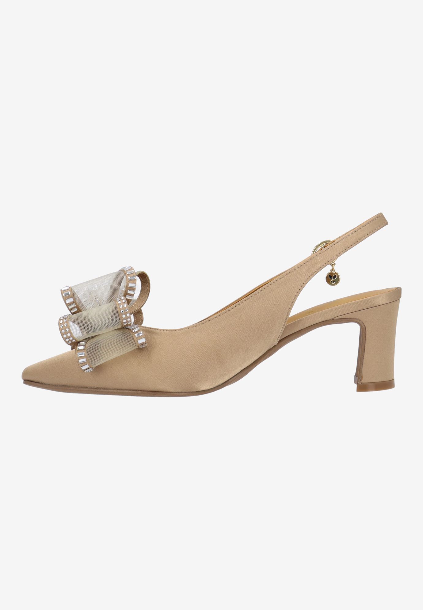 Kalindra Slingback Pump, BEIGE, alternate image number 4