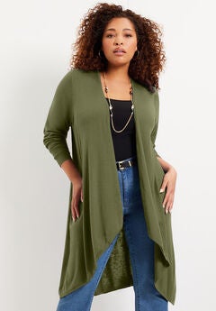 High-Low Cardigan