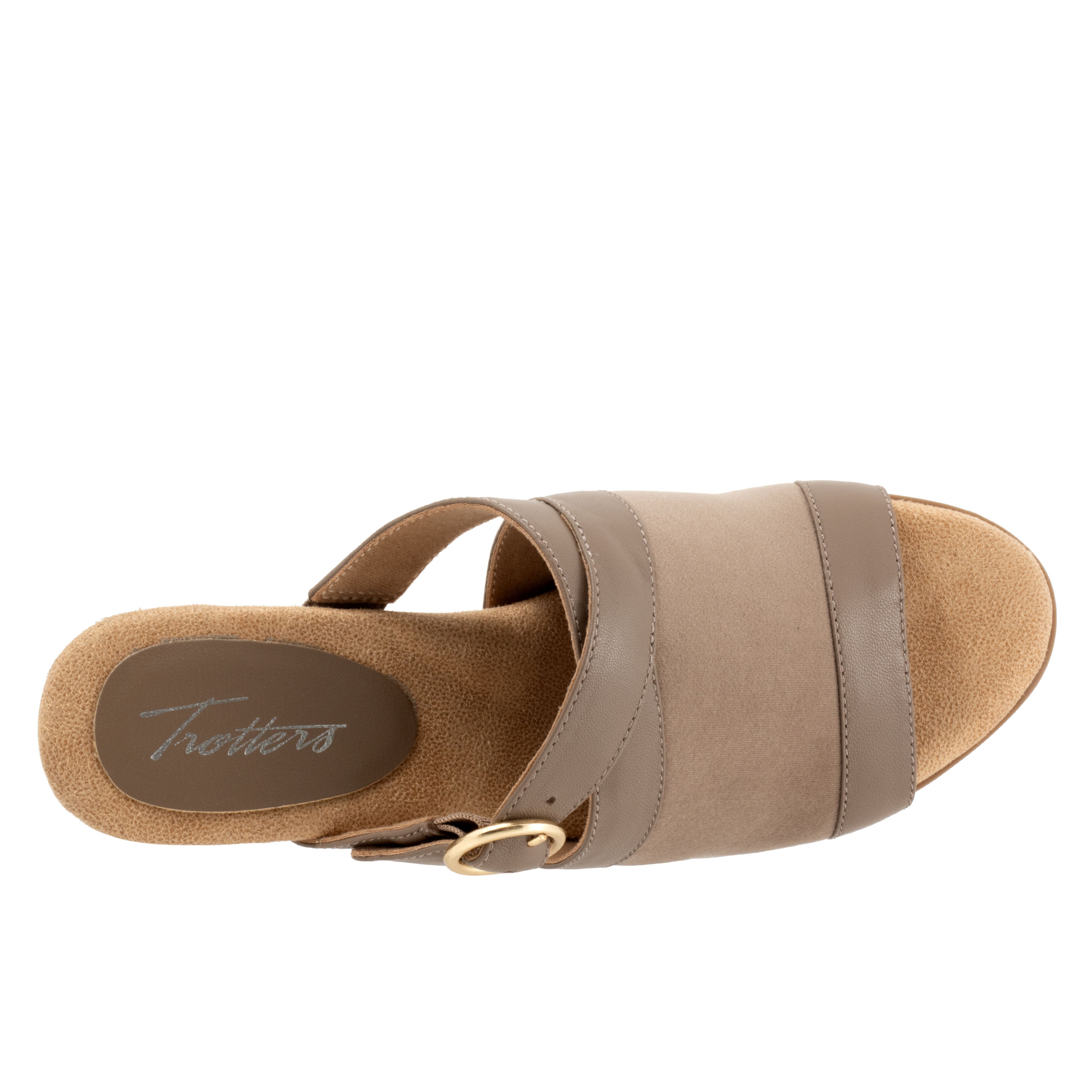 Mitzie Sandal, TAUPE, alternate image number 3