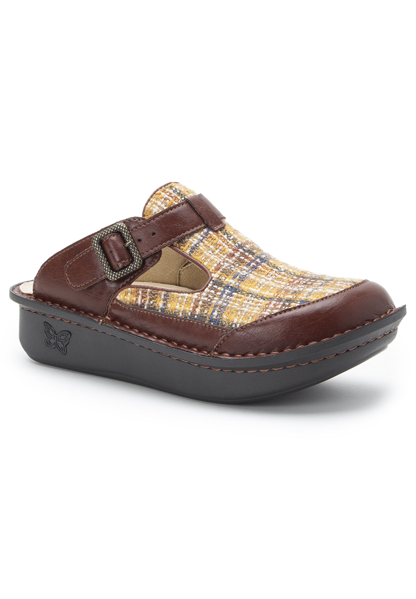 Classic Leather Clog, BROWN, hi-res image number 0