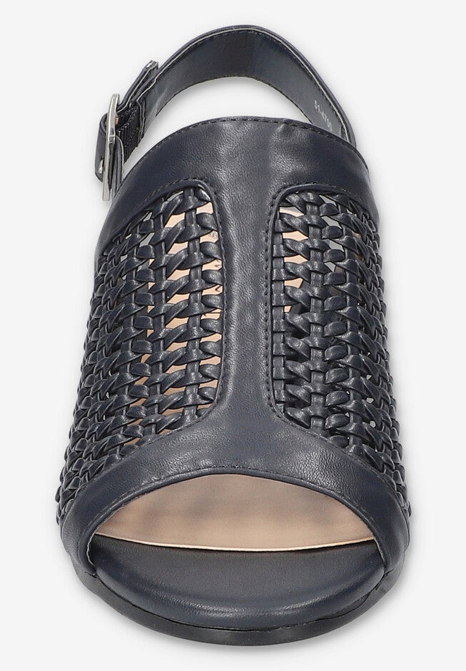 Adley Block Heel Sandals, NAVY, on-hover image number 1