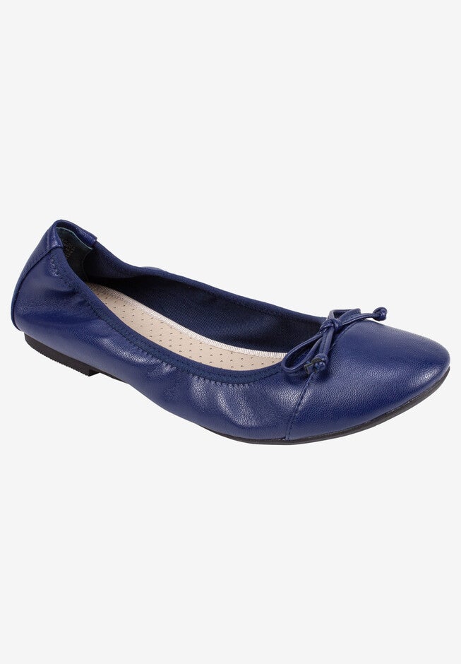 Sunyside II Flat , NAVY SMOOTH, hi-res image number null