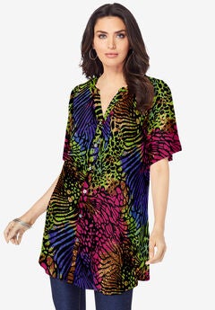 Short Sleeve Angelina Tunic