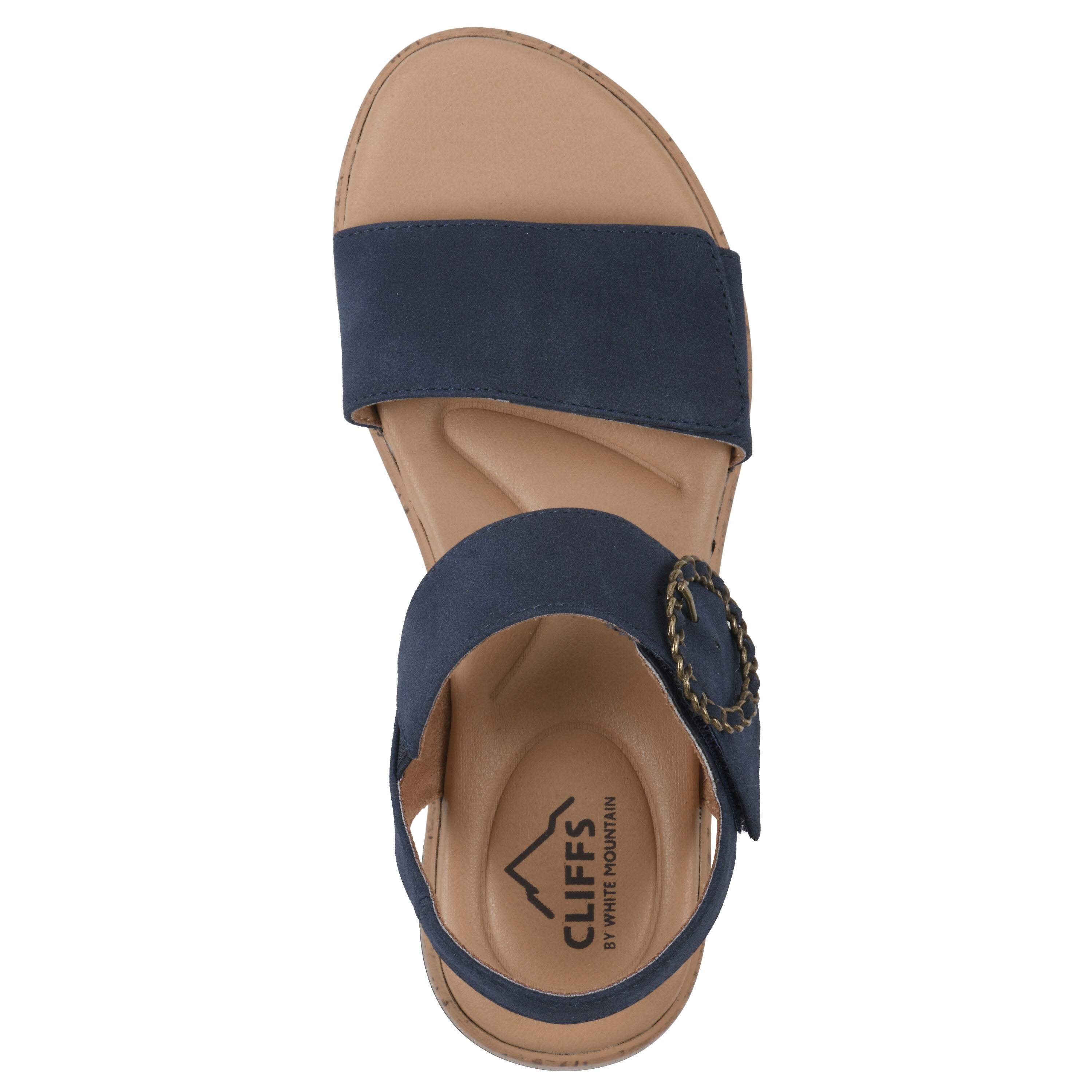 Bonique Dress Sandal, NAVY SUEDED SMOOTH, alternate image number 4
