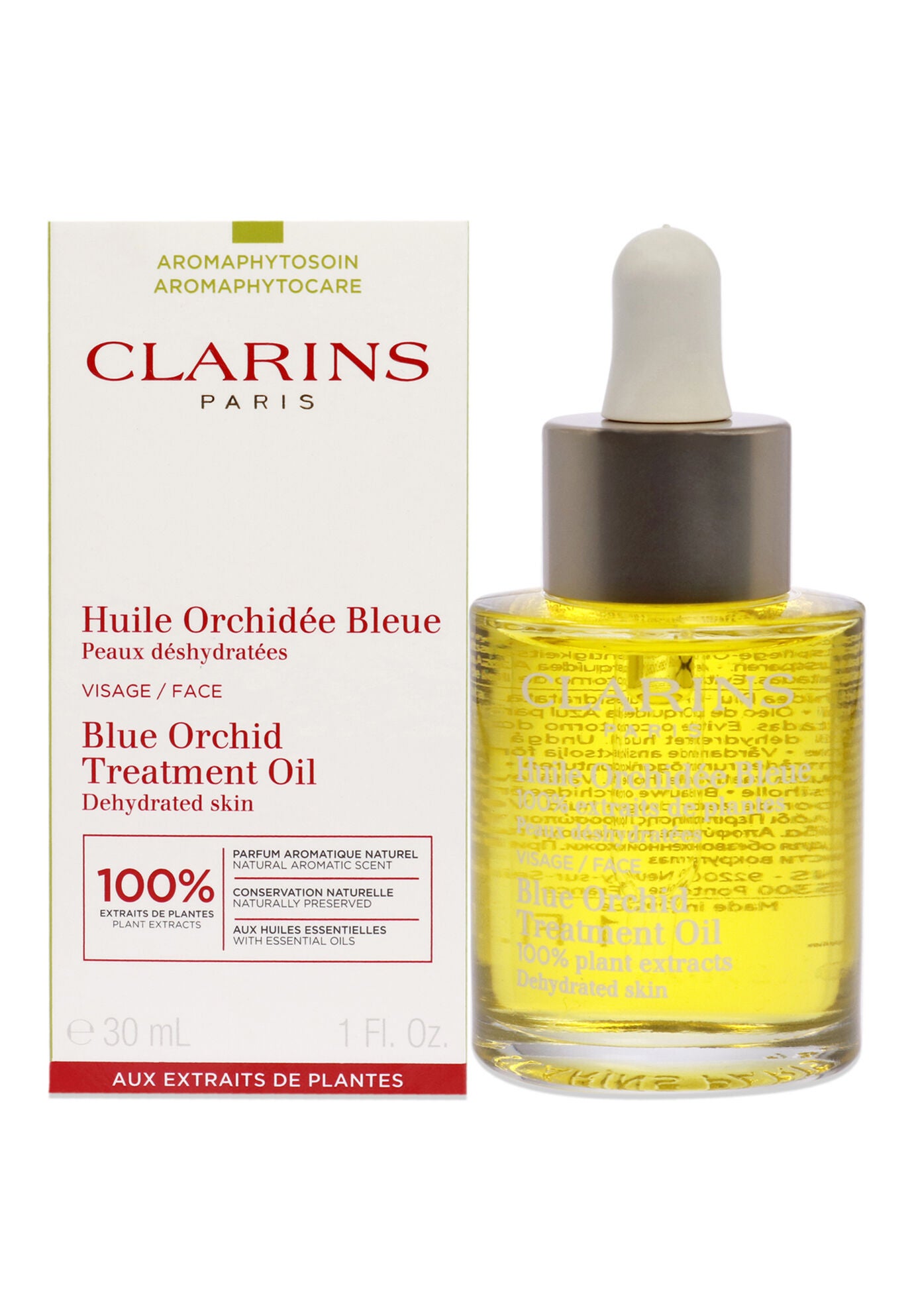 Blue Orchid Face Treatment Oil - Dehydrated Skin -1 Oz Treatment, O, hi-res image number 0