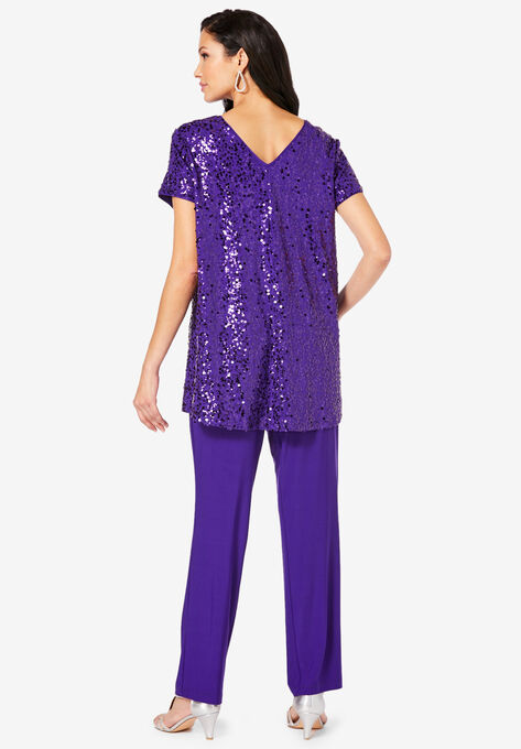 Sequin Tunic & Pant Set, , on-hover image number null