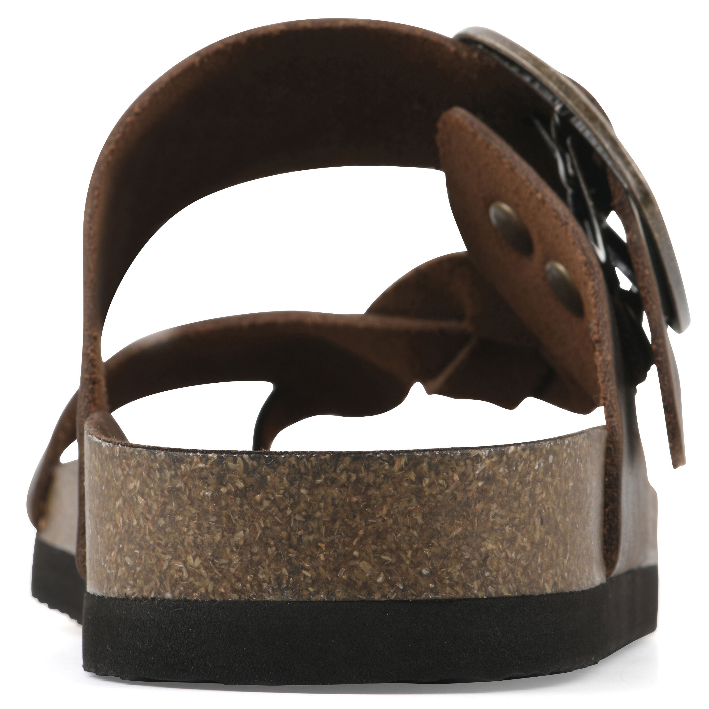Harleta Footbeds Sandal, BROWN LEATHER, on-hover image number 1
