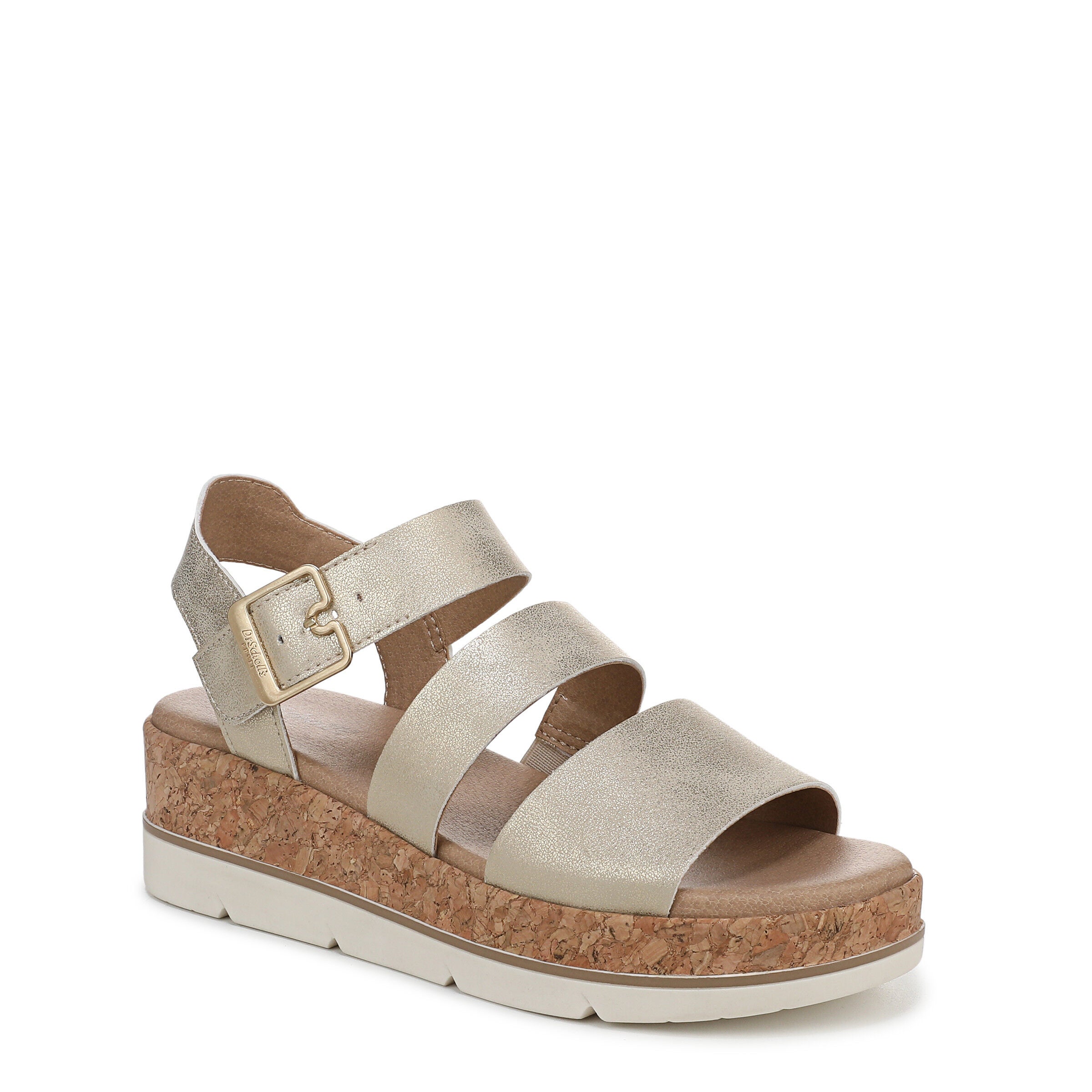 Once Twice Platform Sandal, GOLD, hi-res image number 0