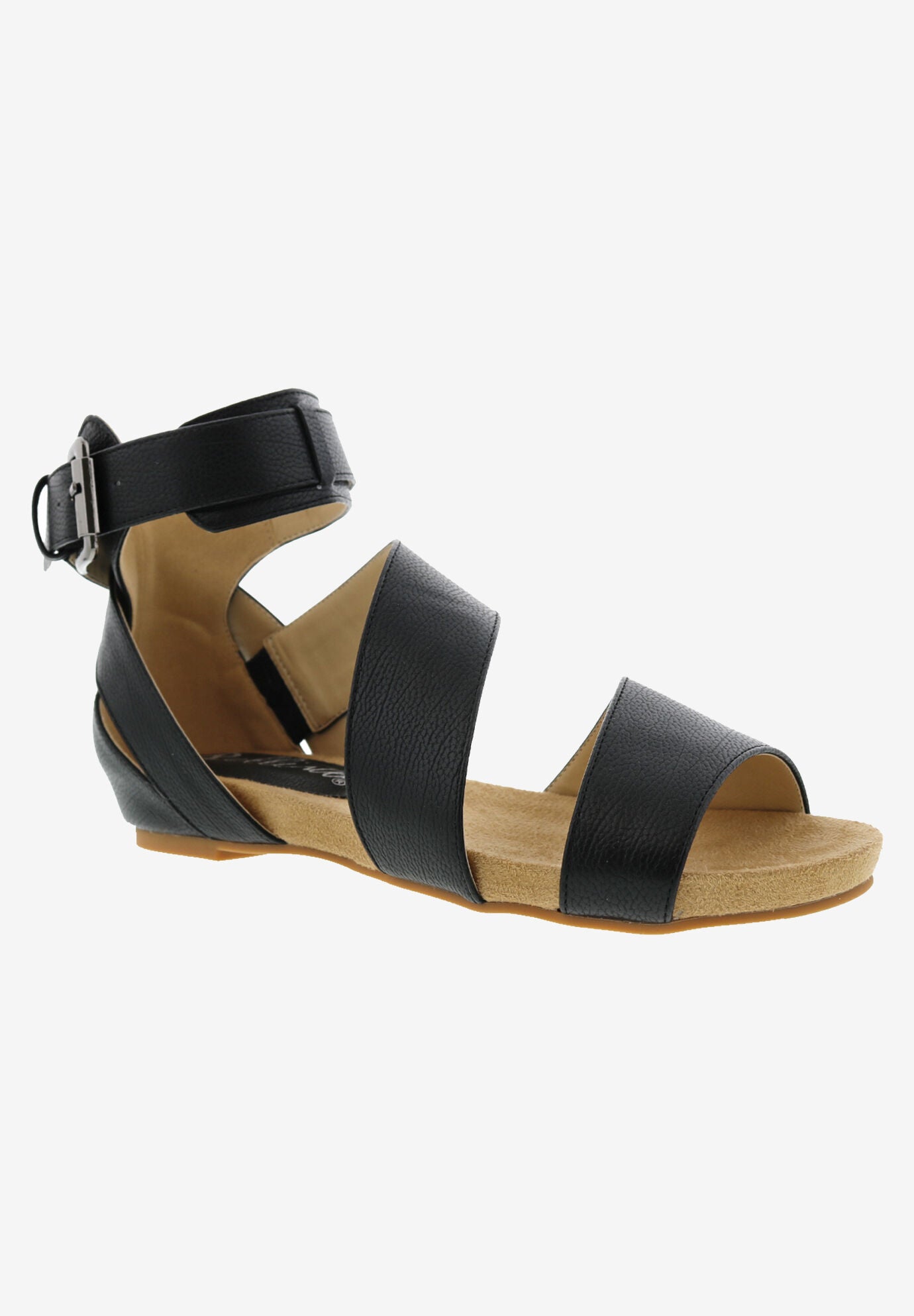 Nambi Sandal, BLACK SMOOTH, hi-res image number 0