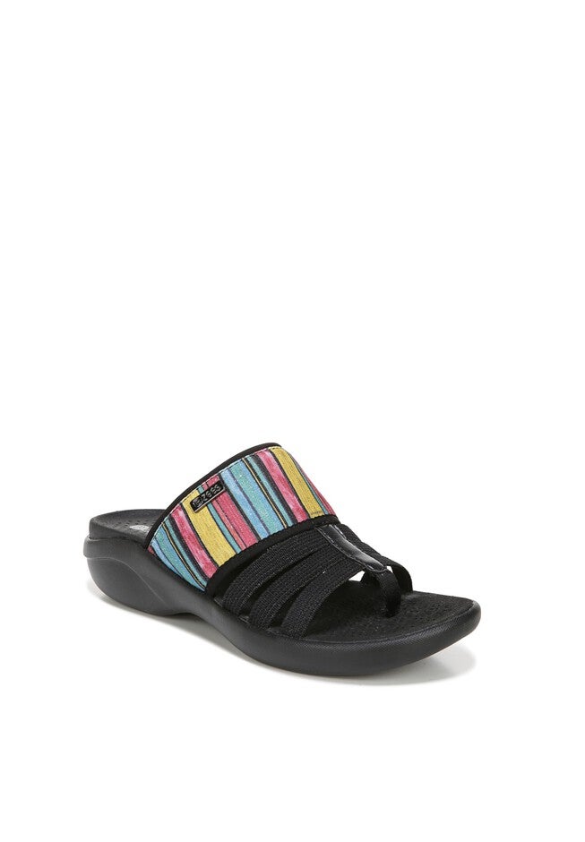 Chill Sandals , BLACK RASPBERRY STRIPE, hi-res image number 0