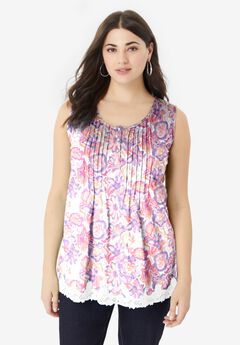 Ombre Lace Tank