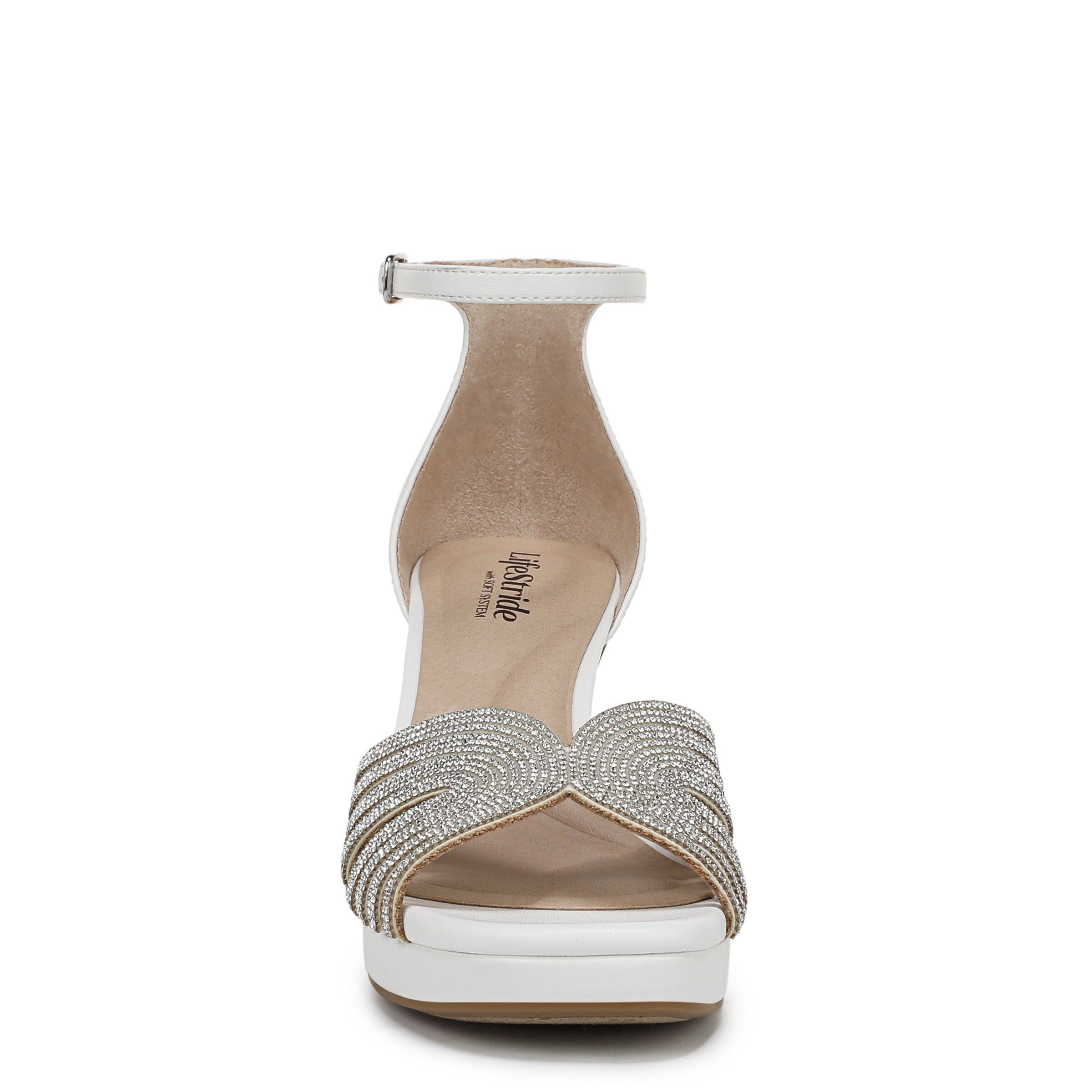 Glamorous Dress Sandal, BRIGHT WHITE, alternate image number 4
