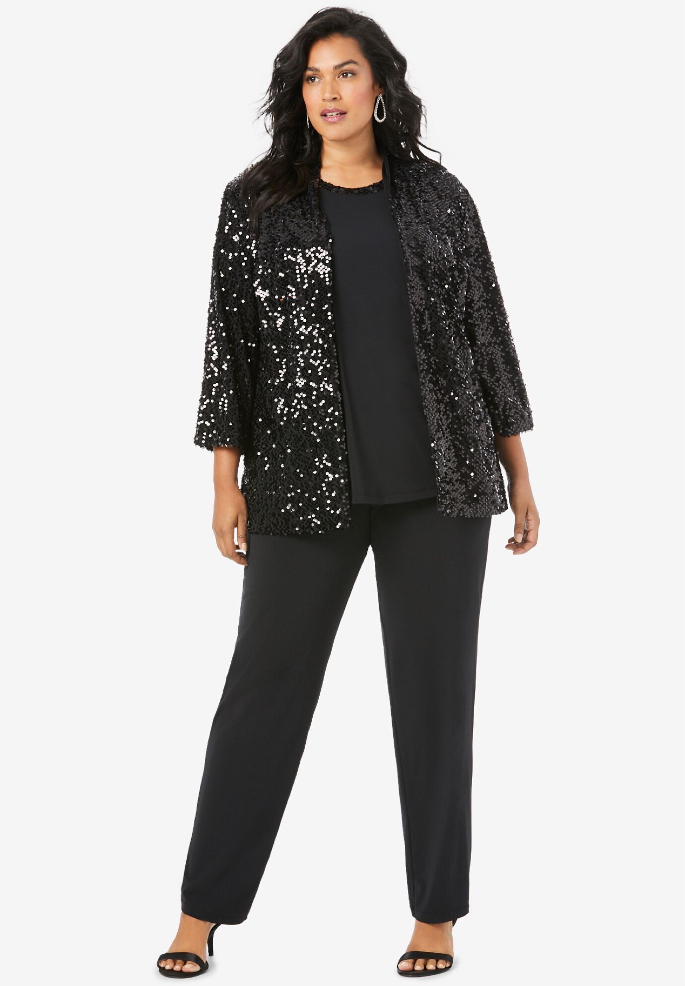 roamans dressy pant suits