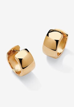 Sterling Silver Huggie Earrings For Women