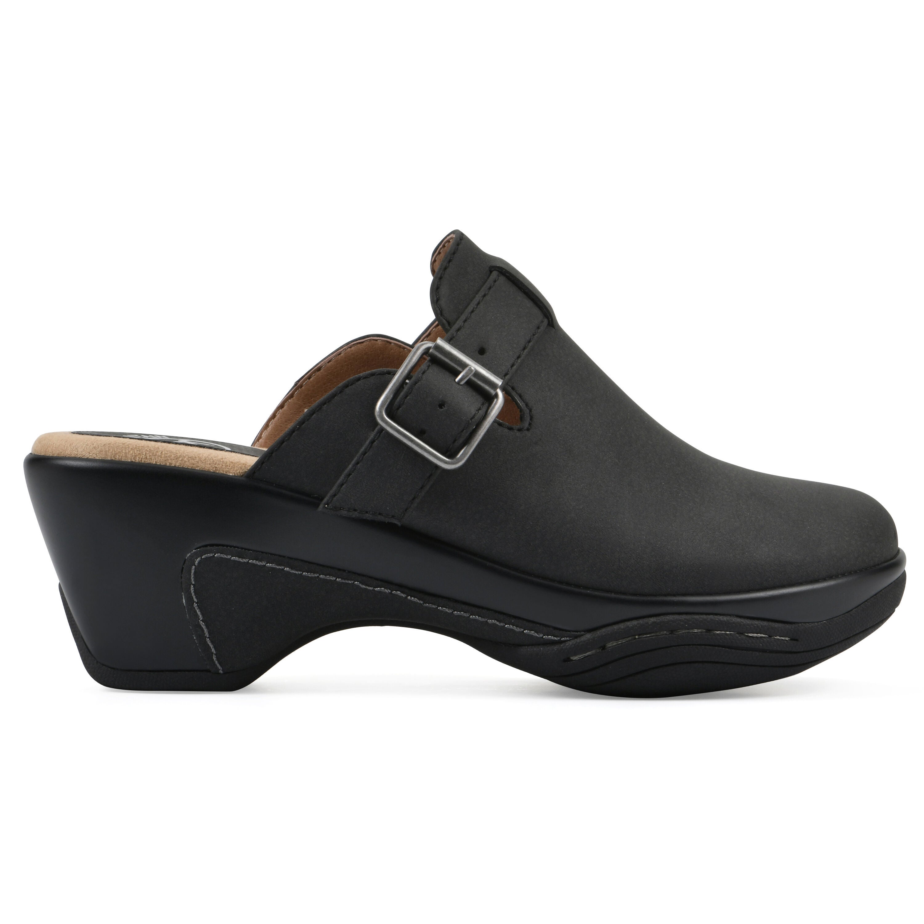 Viewed Slip-On Clog, BLACK, alternate image number 2