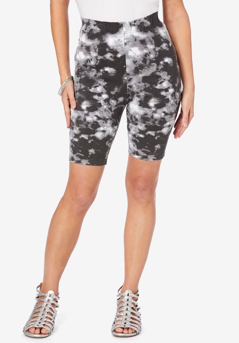 Essential Stretch Bike Short, BLACK ACID TIE, hi-res image number null