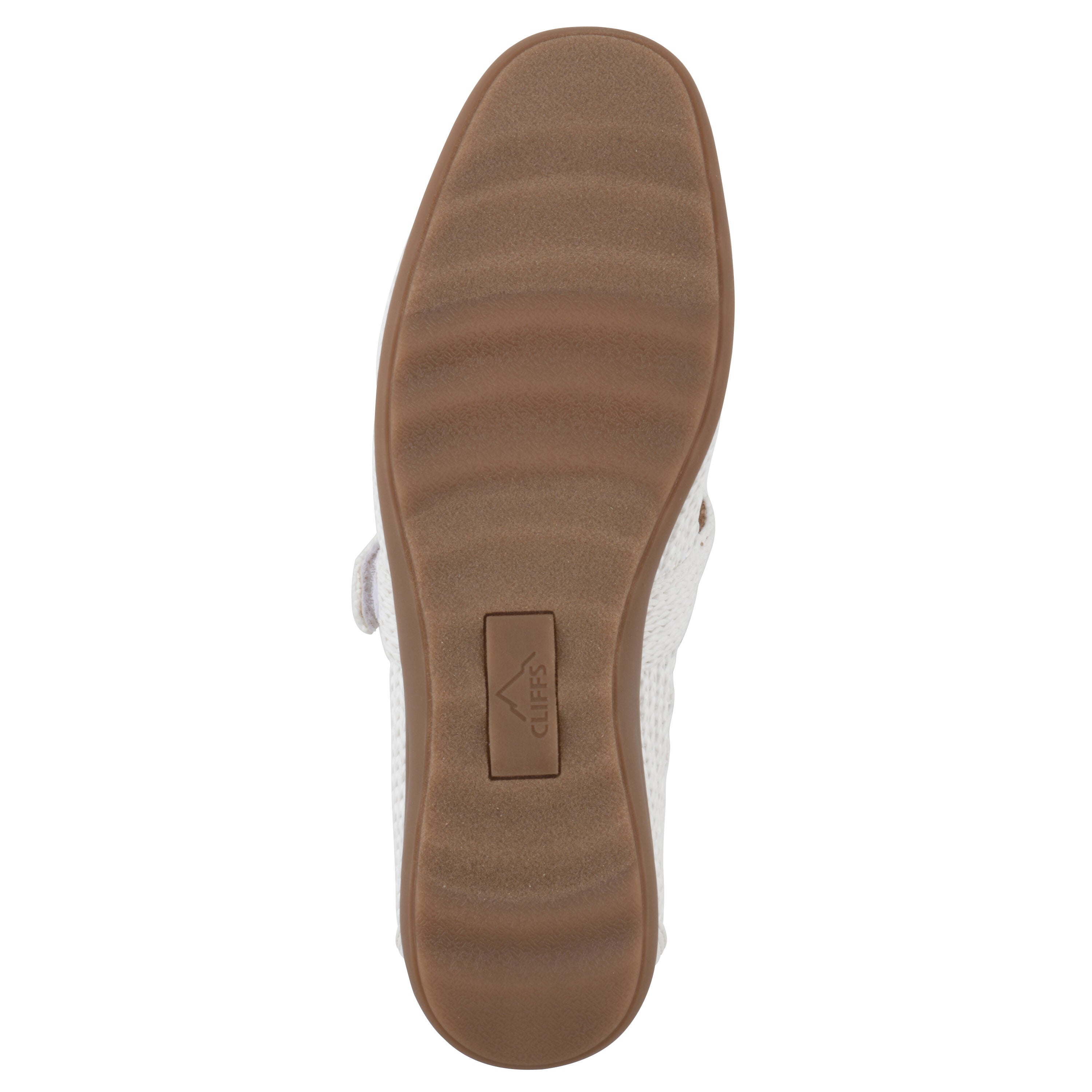 Cordette Mary Jane Flat, WHITE FABRIC, alternate image number 5