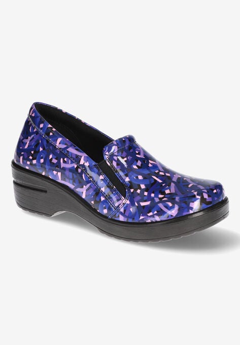 Leeza Slip On , PURPLE BLUE PATENT, hi-res image number null