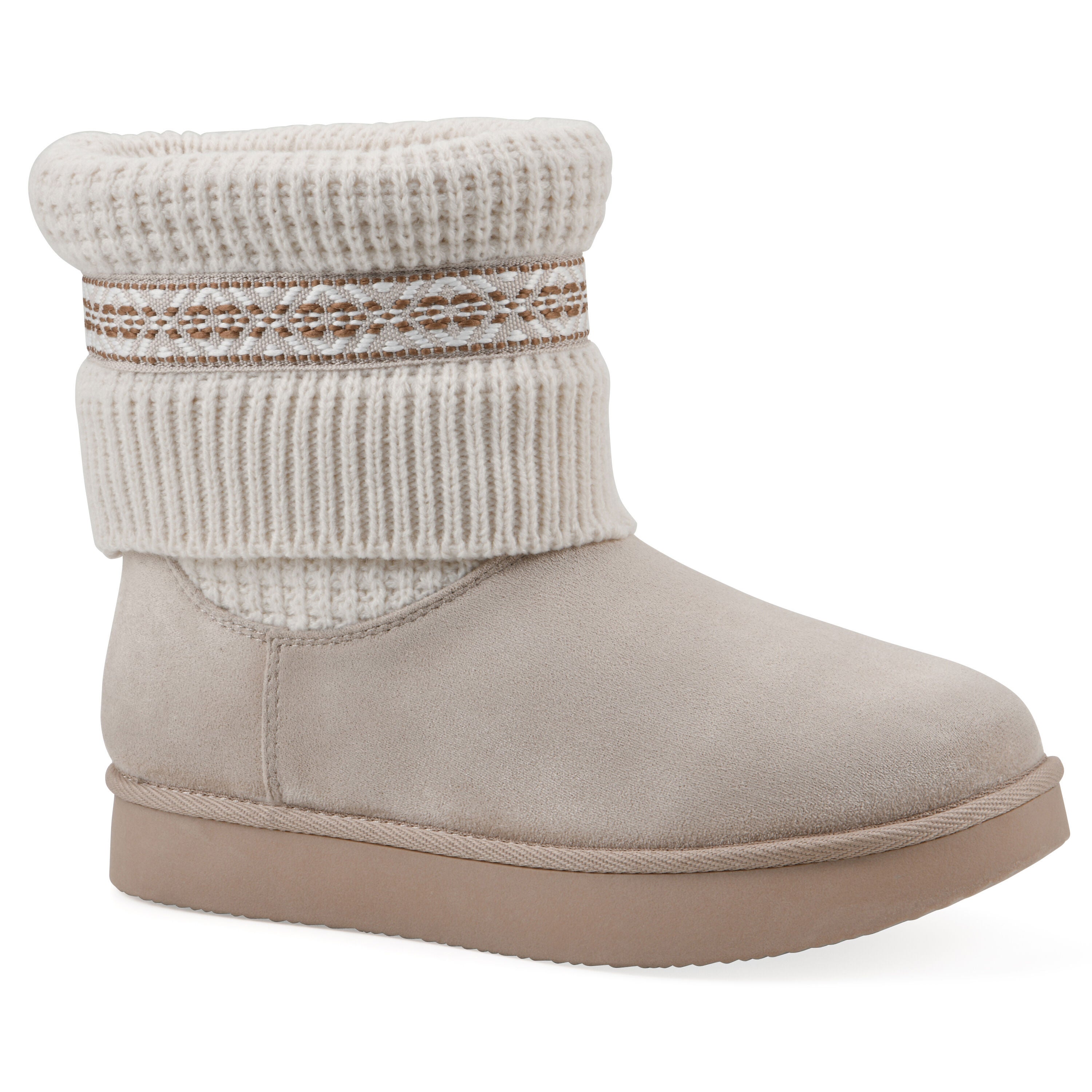 Brysons Fold-Over Sweater Bootie