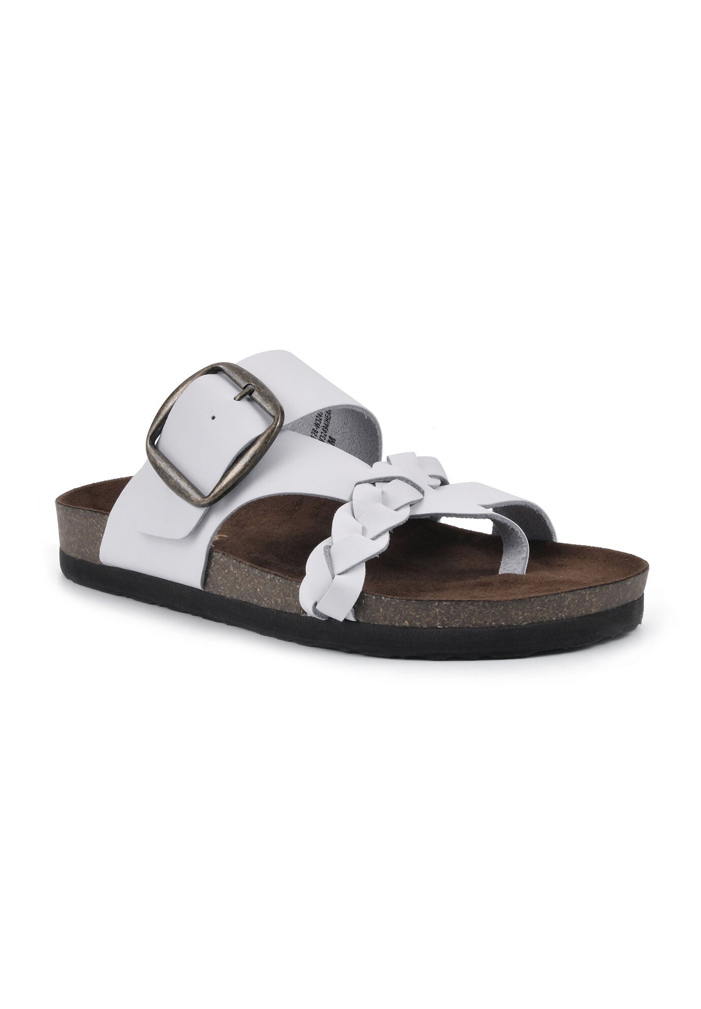 White Mountain Heartfelt Sandals, WHITE, hi-res image number 0