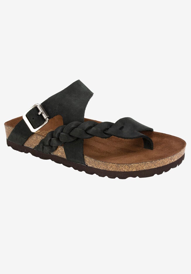 Hamilton Sandal , BLACK NUBUCK, hi-res image number null