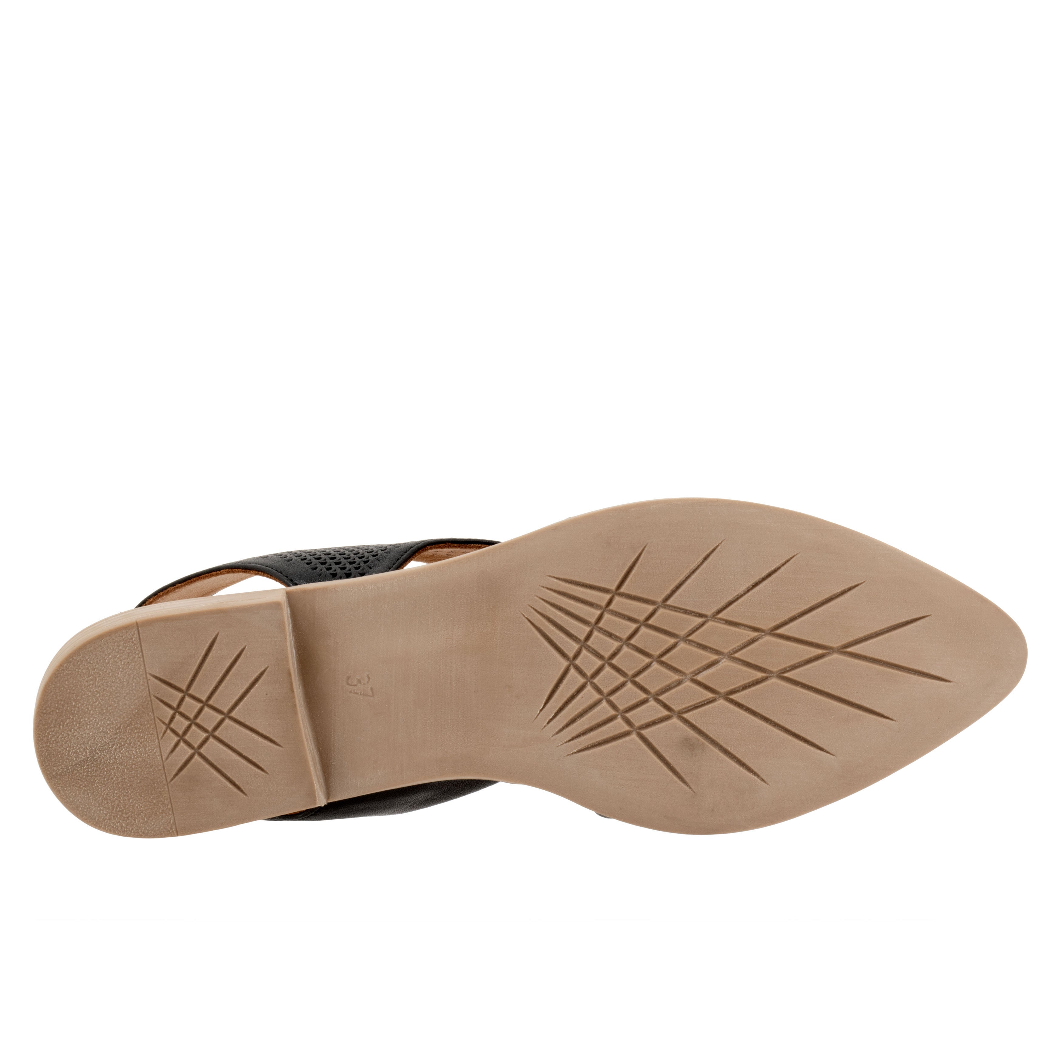 Bianca Perf Sandal, BLACK, alternate image number 2