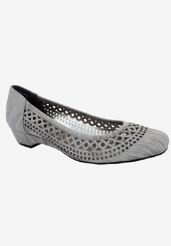 Comfortable Silver Flats For Women