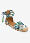 The Shayla Flat Espadrille, GREEN LEAF, hi-res image number null