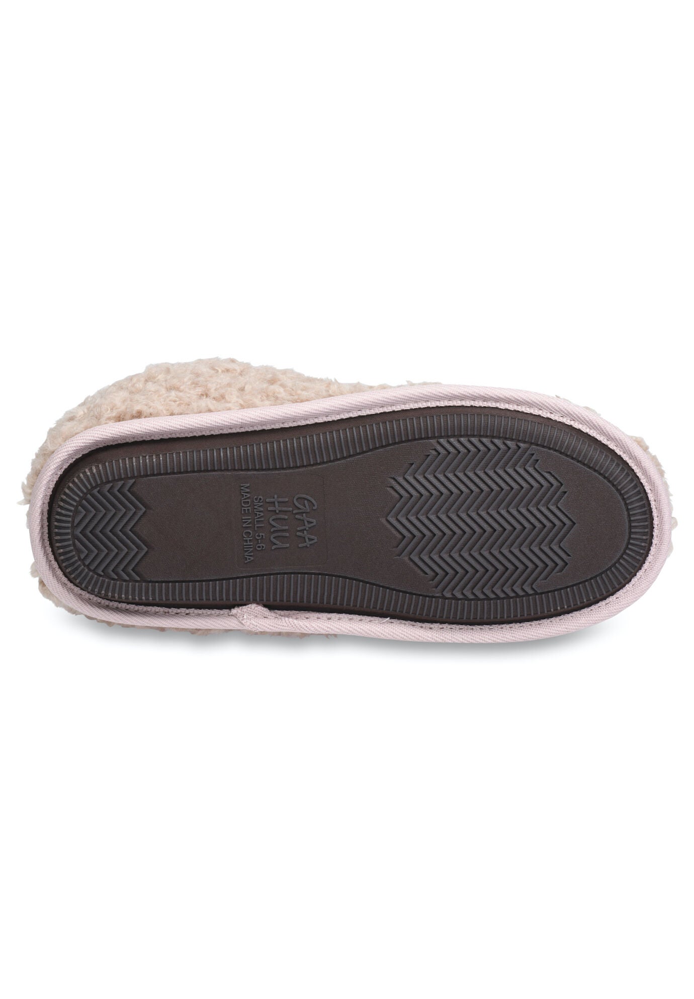 Quilted Teddy Bear Slipper Boot With Poms Slippers, , alternate image number 4